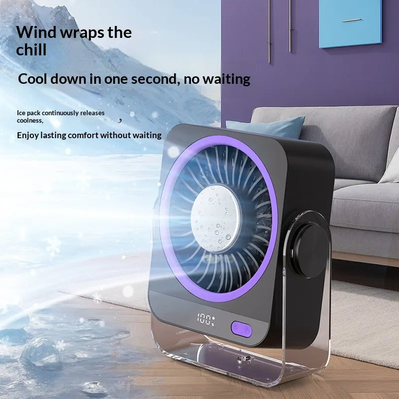 Mustmer Portable Cooling Desk Fan