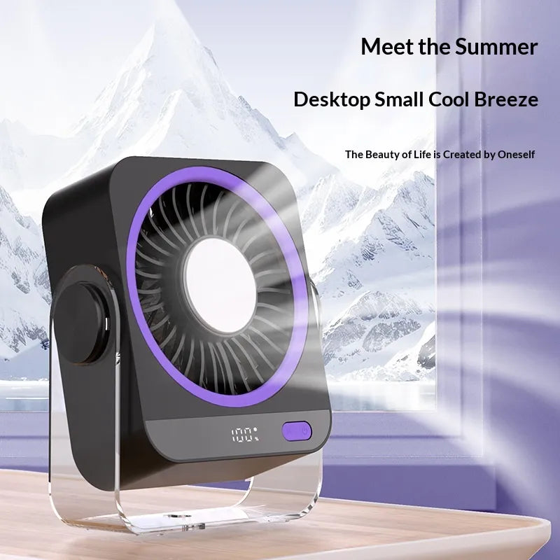 Mustmer Portable Cooling Desk Fan
