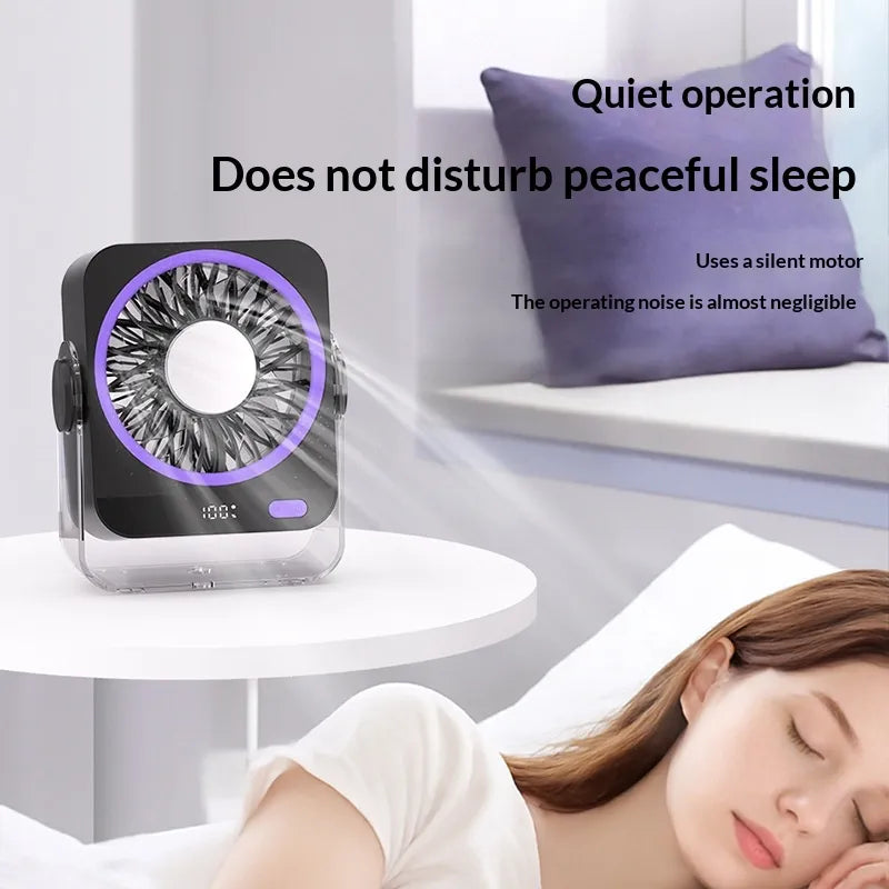 Mustmer Portable Cooling Desk Fan