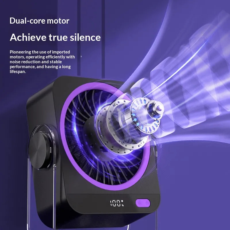 Mustmer Portable Cooling Desk Fan