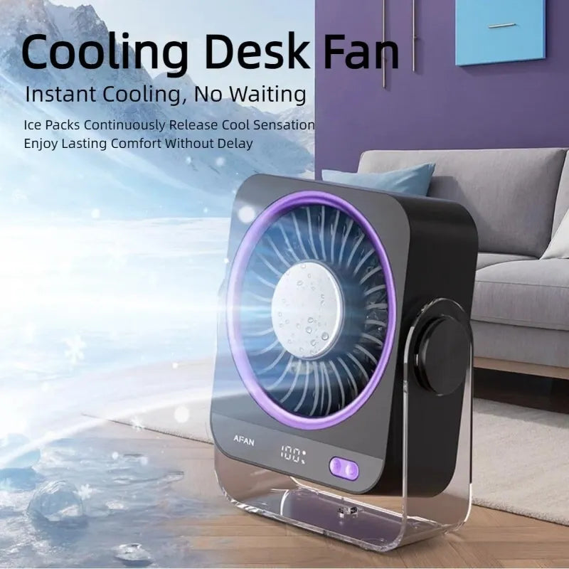 Mustmer Portable Cooling Desk Fan