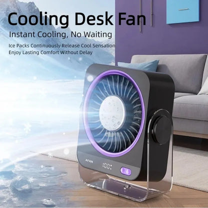 Mustmer Portable Cooling Desk Fan