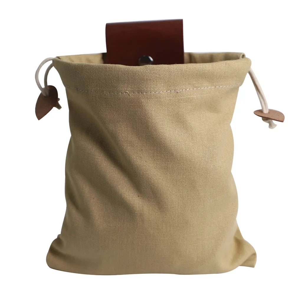 Mustmer Premium Leather Foraging Pouch